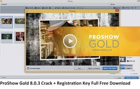 proshow gold 8 registration key